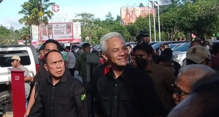 Ganjar Pranowo Kampanye di Kendari