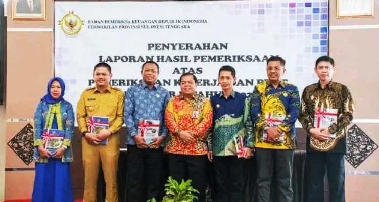 Bupati Koltim Terima LHP Kepatuhan dari BPK.