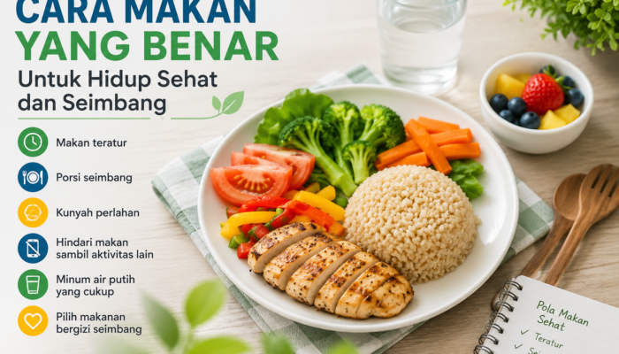 Cara Makan yang Benar untuk Hidup Sehat dan Seimbang