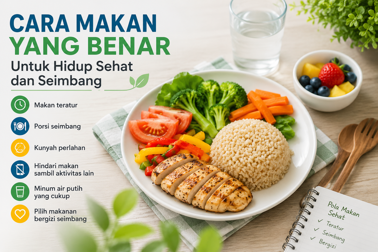 Cara Makan yang Benar
