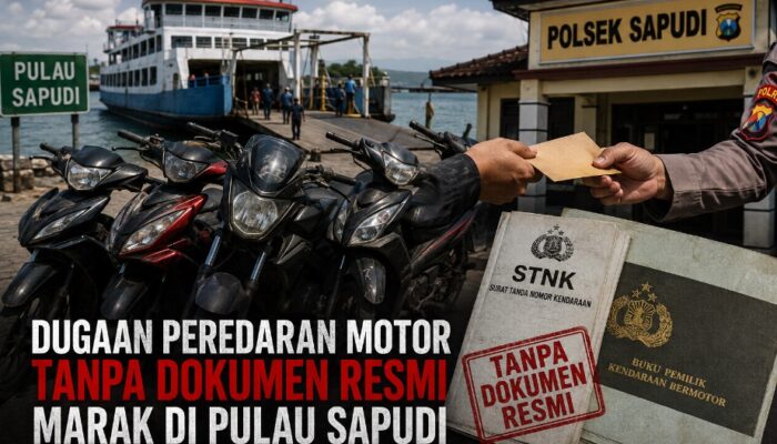 Dugaan Peredaran Motor Tanpa Dokumen Resmi Marak di Pulau Sapudi, Polsek Diduga Terima Upeti