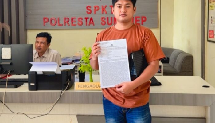Honda Stylo Rental Raib, Oknum Polisi RS Dilaporkan ke Polresta Sumenep