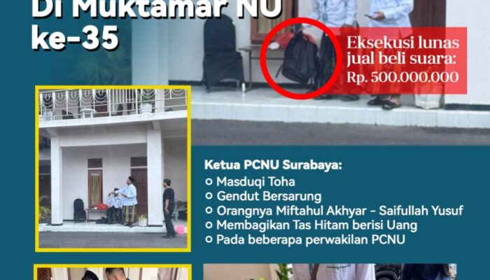 Aktor Sejati” di Tengah Polemik Muktamar, Khalilur: Buka Dulu Topengmu!