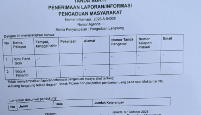 Dugaan Jual Beli Dukungan Rais Aam Mencuat, PCNU Sekadau Kembalikan Uang ke KPK